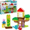 LEGO® DUPLO® Peppa Pig Peppas Garten mit Baumhaus