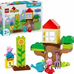 LEGO® DUPLO® Peppa Pig Peppas Garten mit Baumhaus