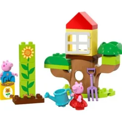 LEGO® DUPLO® Peppa Pig Peppas Garten mit Baumhaus