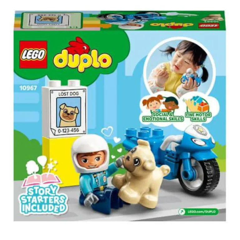 LEGO® DUPLO® Polizeimotorrad 10967