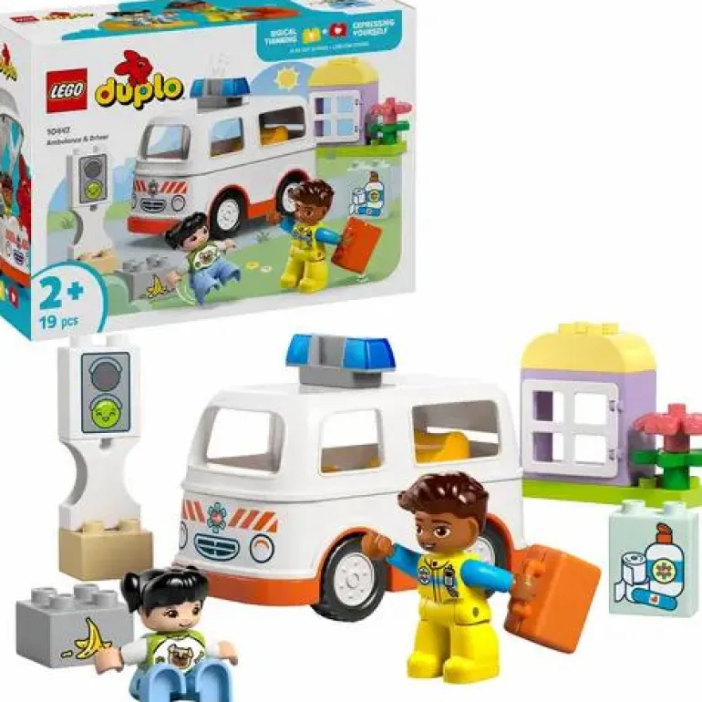 LEGO® DUPLO® Rettungswagen mit Fahrer 10447
