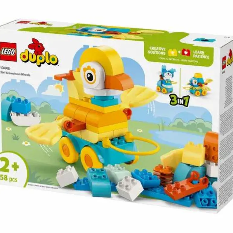 LEGO® DUPLO® Tiere Auf Rädern 3-In-1-Set 10448
