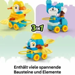 LEGO® DUPLO® Tiere Auf Rädern 3-In-1-Set 10448