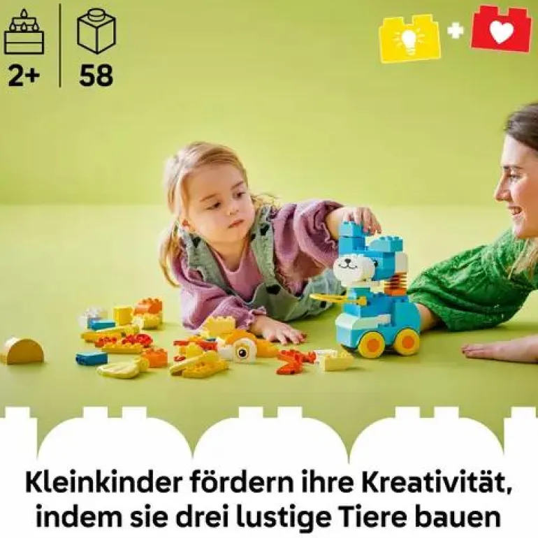 LEGO® DUPLO® Tiere Auf Rädern 3-In-1-Set 10448
