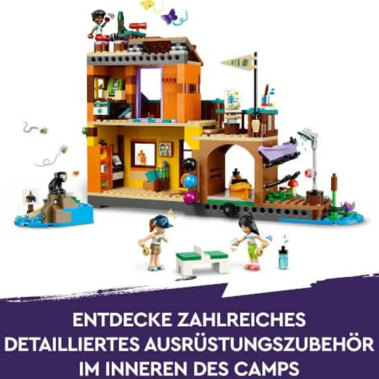 LEGO® Friends Abenteuercamp mit Kayak 42626