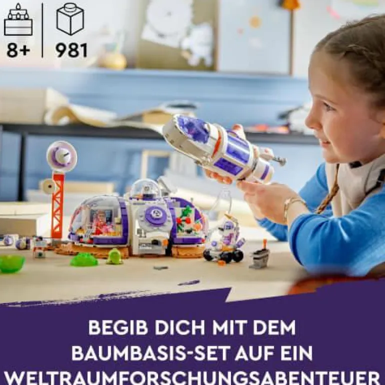 LEGO® Friends Mars-Raumbasis mit Rakete 42605