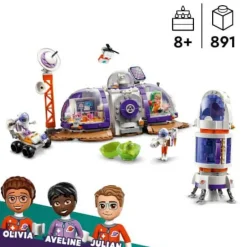 LEGO® Friends Mars-Raumbasis mit Rakete 42605