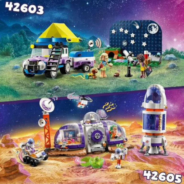 LEGO® Friends Mars-Raumbasis mit Rakete 42605