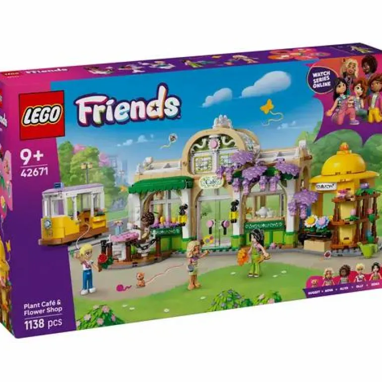 LEGO® Friends Pflanzencafé Und Blumenkiosk 42671