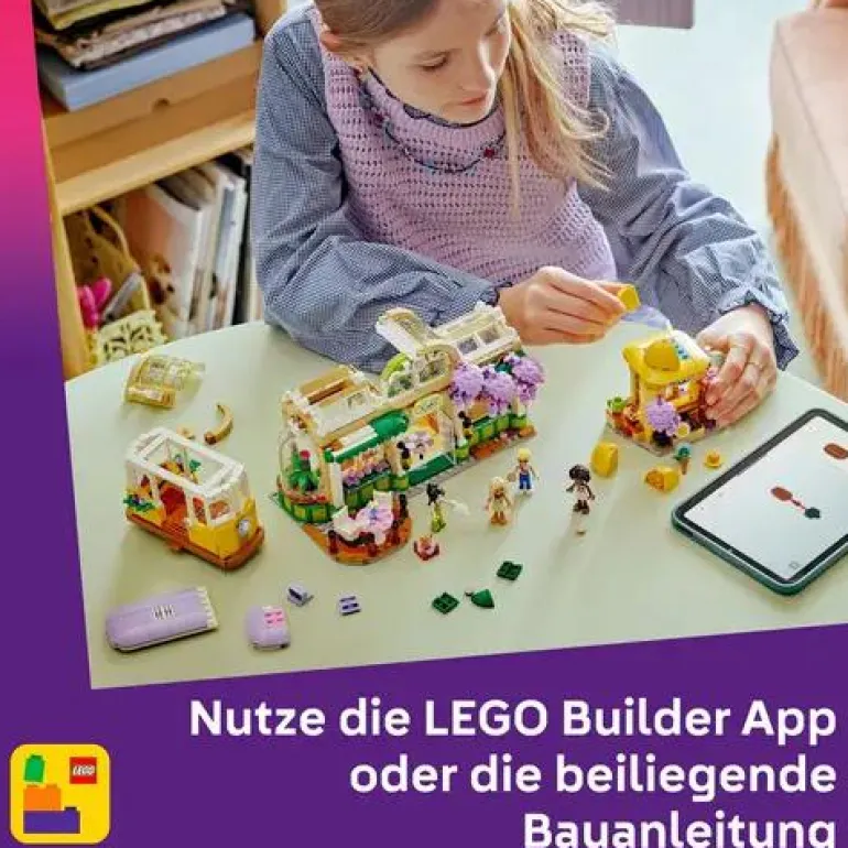 LEGO® Friends Pflanzencafé Und Blumenkiosk 42671