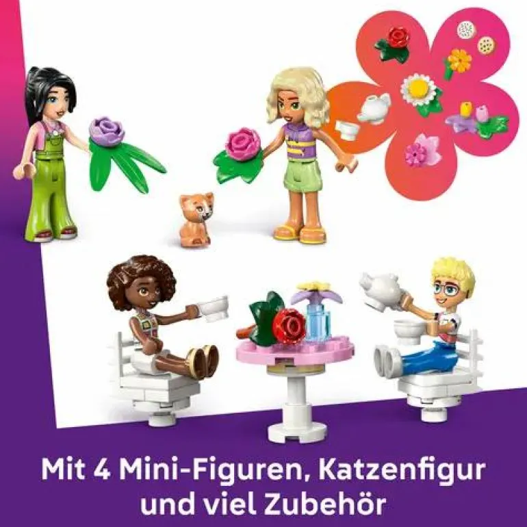 LEGO® Friends Pflanzencafé Und Blumenkiosk 42671