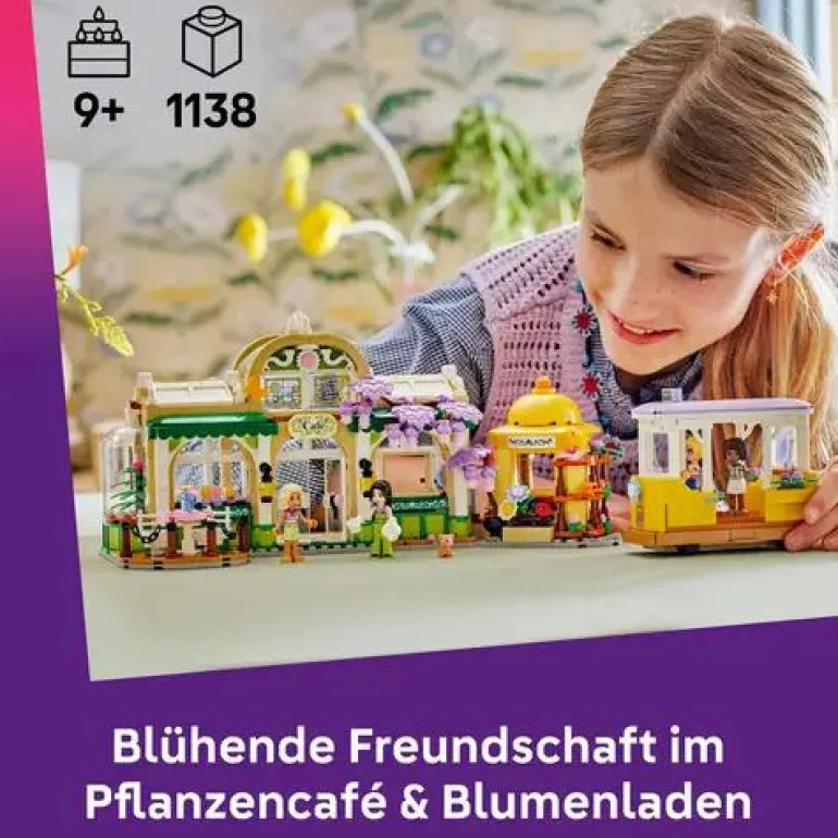 LEGO® Friends Pflanzencafé Und Blumenkiosk 42671