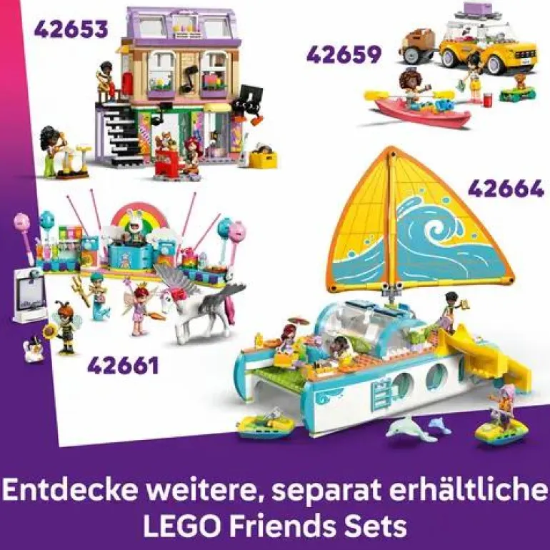 LEGO® Friends Ponyhof & Stall 42654