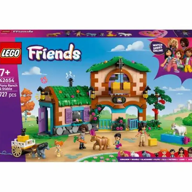 LEGO® Friends Ponyhof & Stall 42654