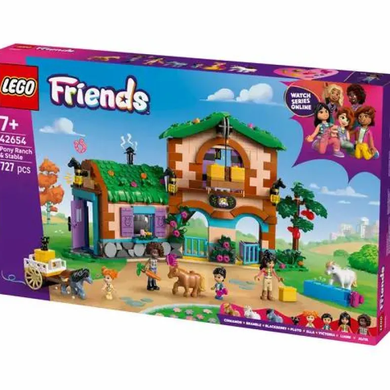 LEGO® Friends Ponyhof & Stall 42654