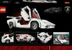 LEGO® Icons Lamborghini Countach 5000 Quattrovalv