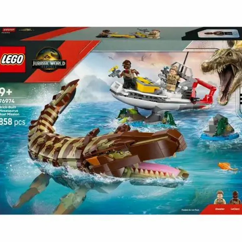 LEGO® Jurassic World™ Mosasaurier: Die Bootmission