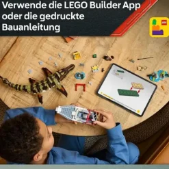 LEGO® Jurassic World™ Mosasaurier: Die Bootmission