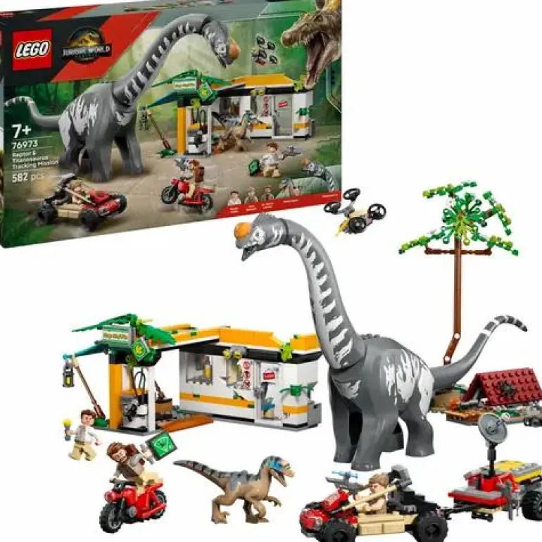 LEGO® Jurassic World™ Raptor & Titanosaurus: Große