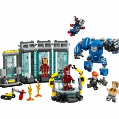 LEGO® Marvel™ Iron Mans Labor: Halle der Rüstungen