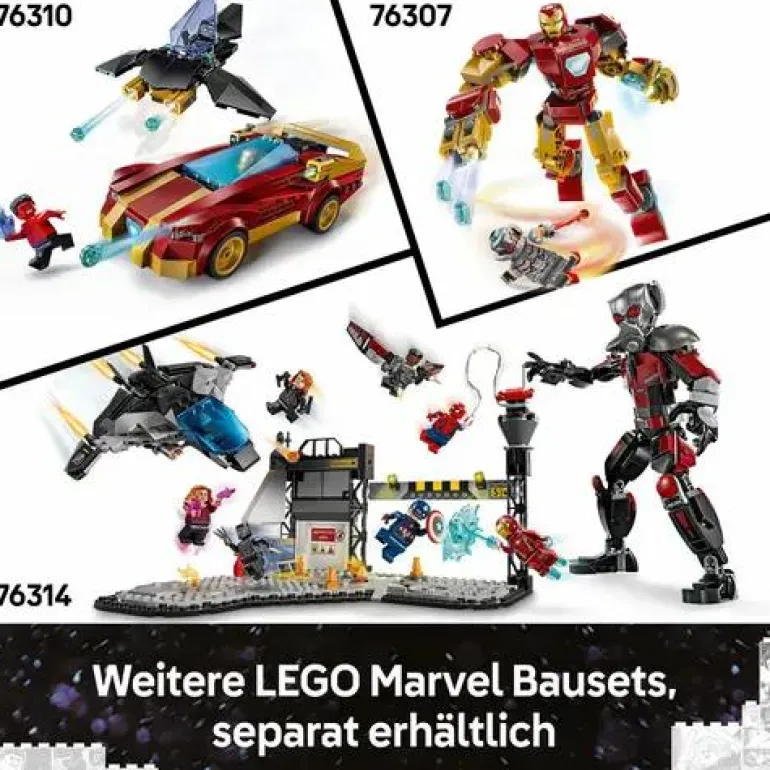 LEGO® Marvel™ MARVEL™ Logo & Minifiguren 76313