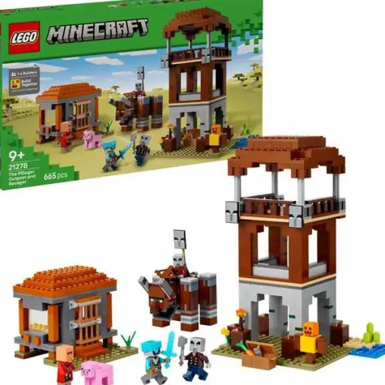 LEGO® Minecraft™ Ein Verwüster Am Plünderer-Außenp