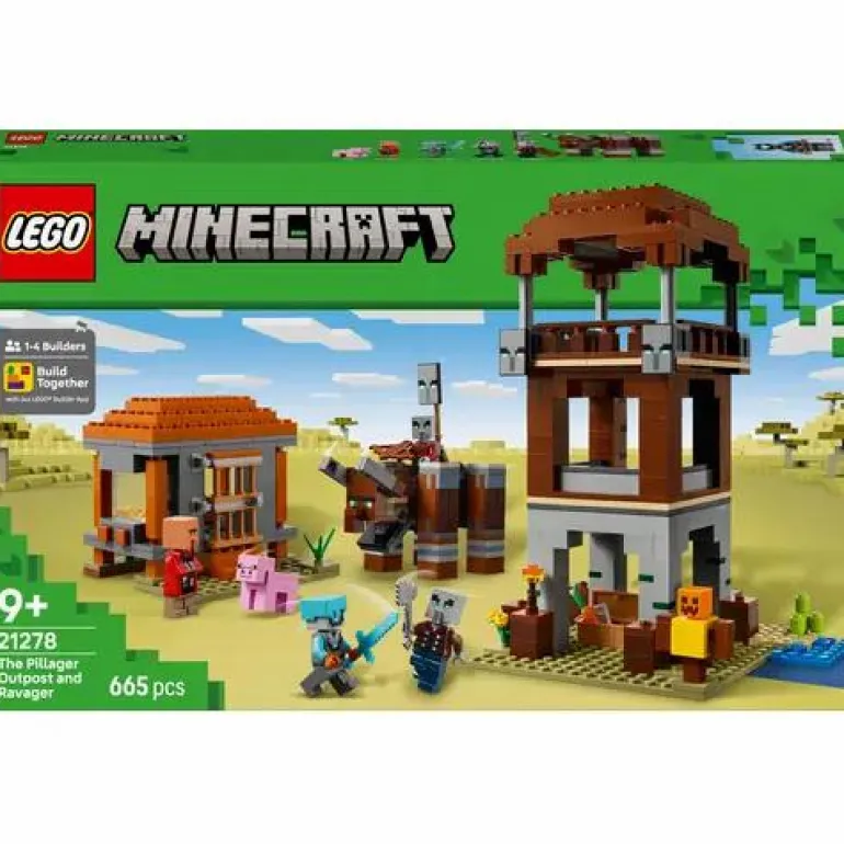 LEGO® Minecraft™ Ein Verwüster Am Plünderer-Außenp