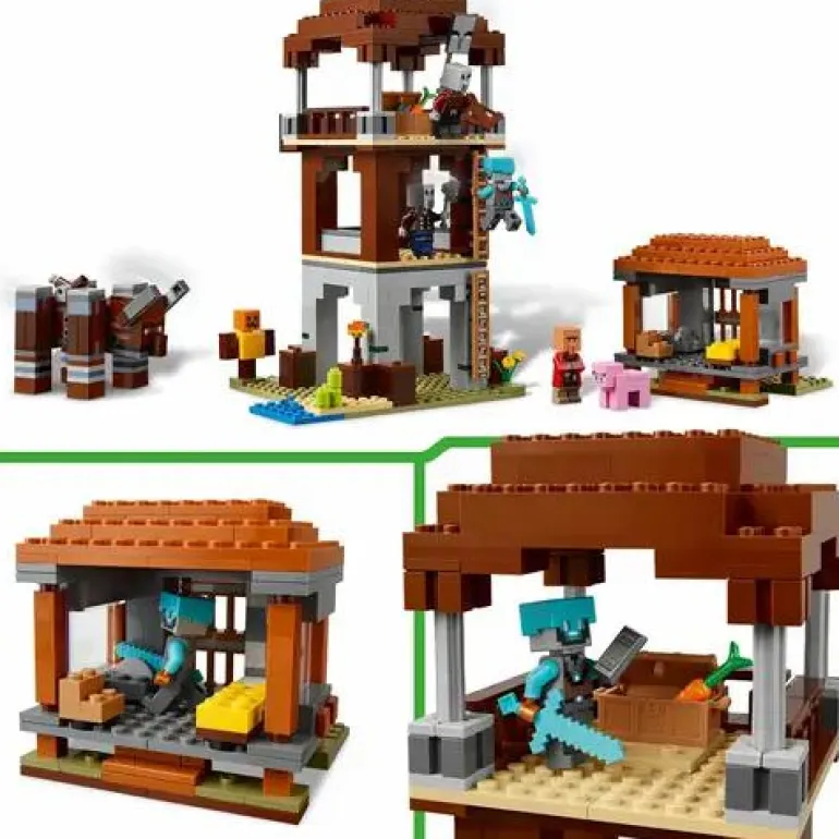 LEGO® Minecraft™ Ein Verwüster Am Plünderer-Außenp