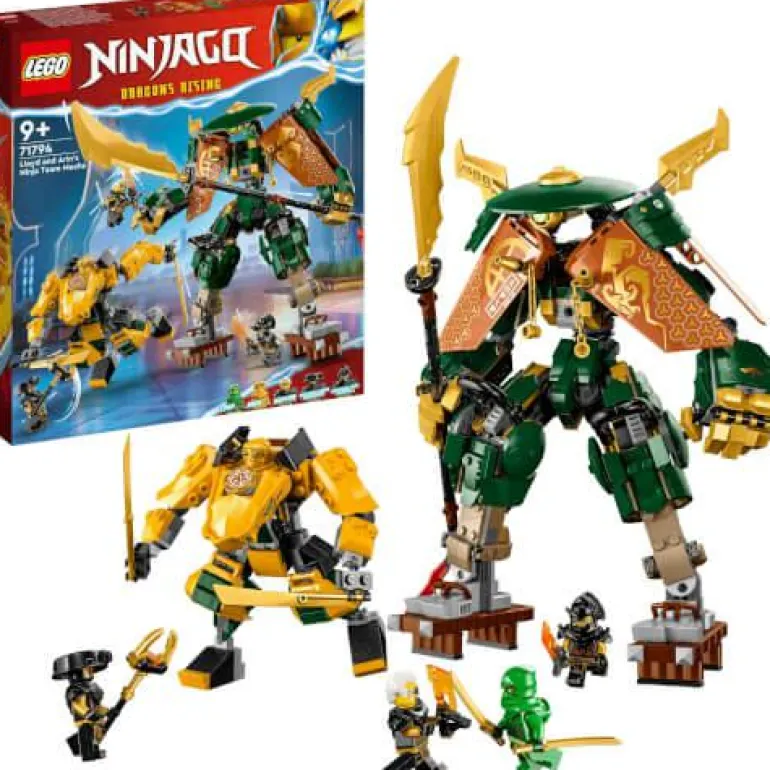 LEGO® NINJAGO® Lloyds und Arins Training-Mechs 717