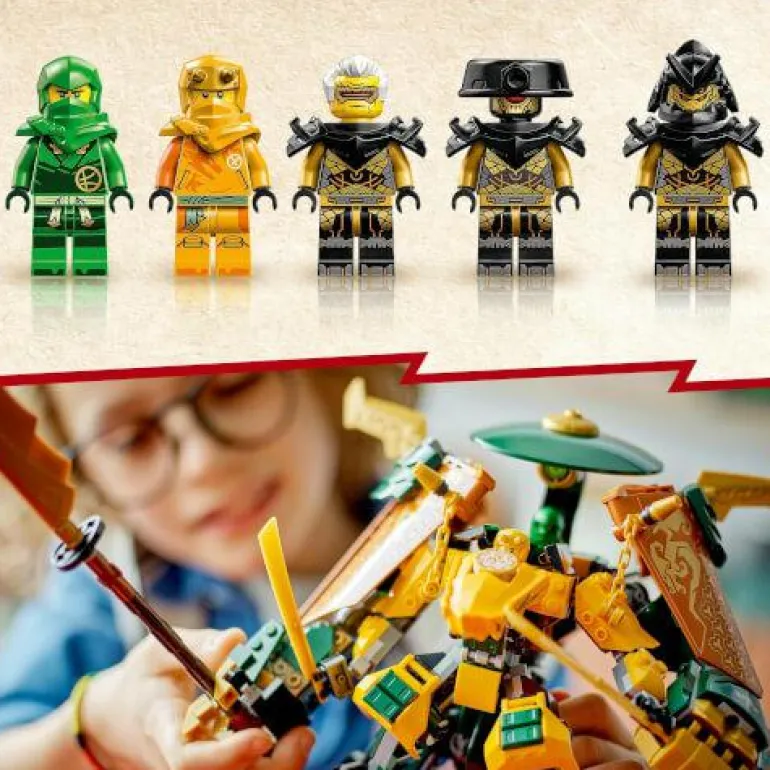 LEGO® NINJAGO® Lloyds und Arins Training-Mechs 717