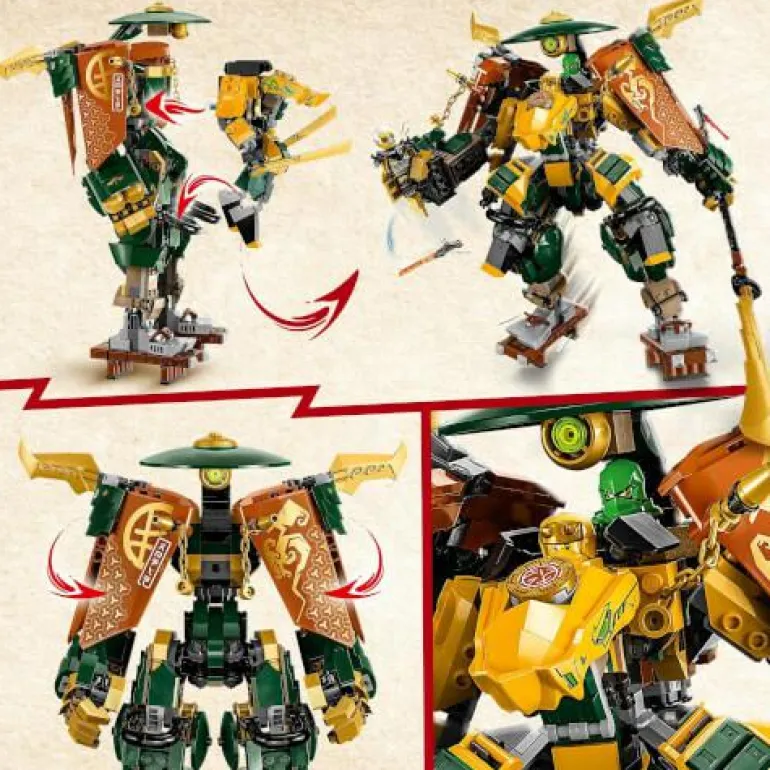 LEGO® NINJAGO® Lloyds und Arins Training-Mechs 717