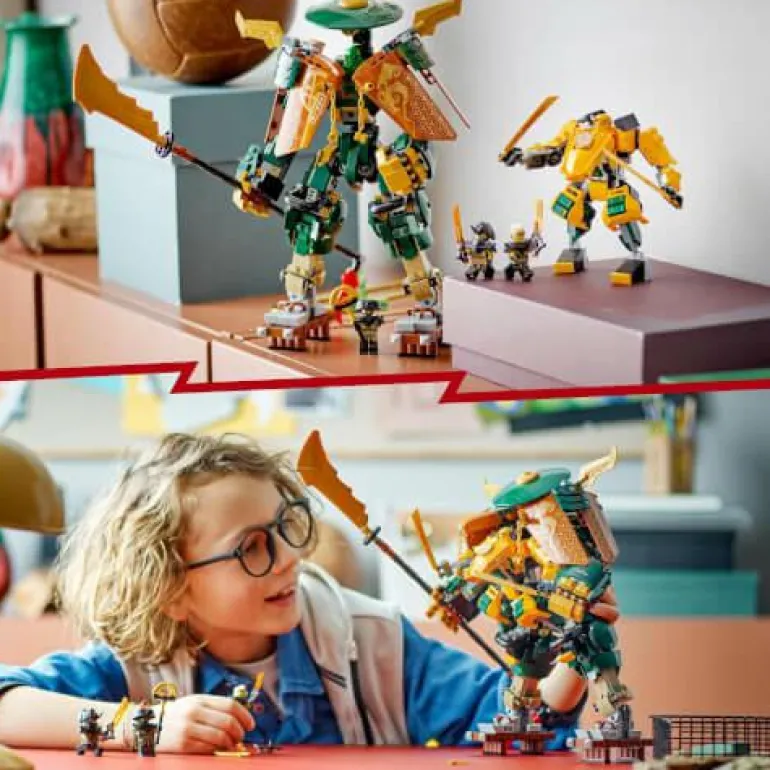 LEGO® NINJAGO® Lloyds und Arins Training-Mechs 717
