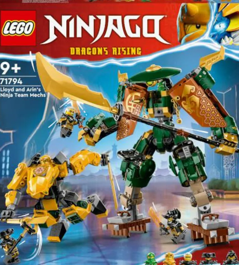 LEGO® NINJAGO® Lloyds und Arins Training-Mechs 717