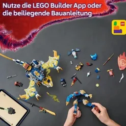 LEGO® NINJAGO® Rogues Mech-Drachenreiter 71843