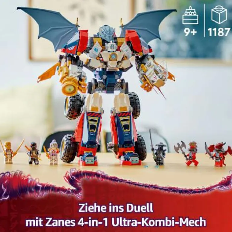 LEGO® NINJAGO® Zanes Ultra-Kombi-Mech 71834