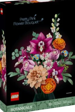 LEGO® Schöner Rosafarbener Blumenstrauß 10342