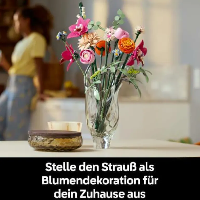 LEGO® Schöner Rosafarbener Blumenstrauß 10342