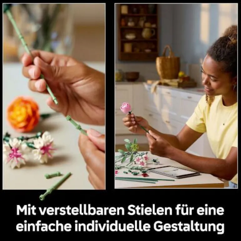 LEGO® Schöner Rosafarbener Blumenstrauß 10342