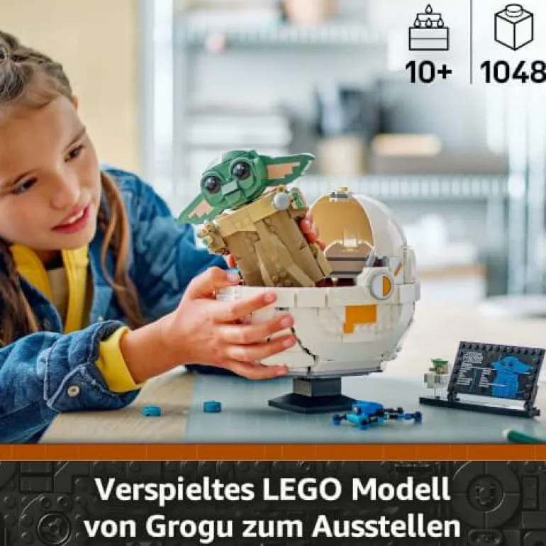 LEGO® Star Wars™ Grogu™ in seiner Repulsorwiege 75