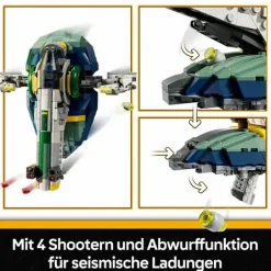 LEGO® Star Wars™ Jango Fetts Sternenschiff 75433