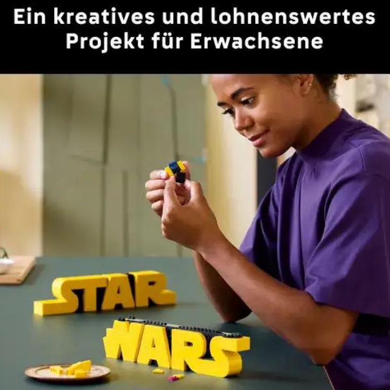 LEGO® Star Wars™ Logo aus LEGO Steinen 75407