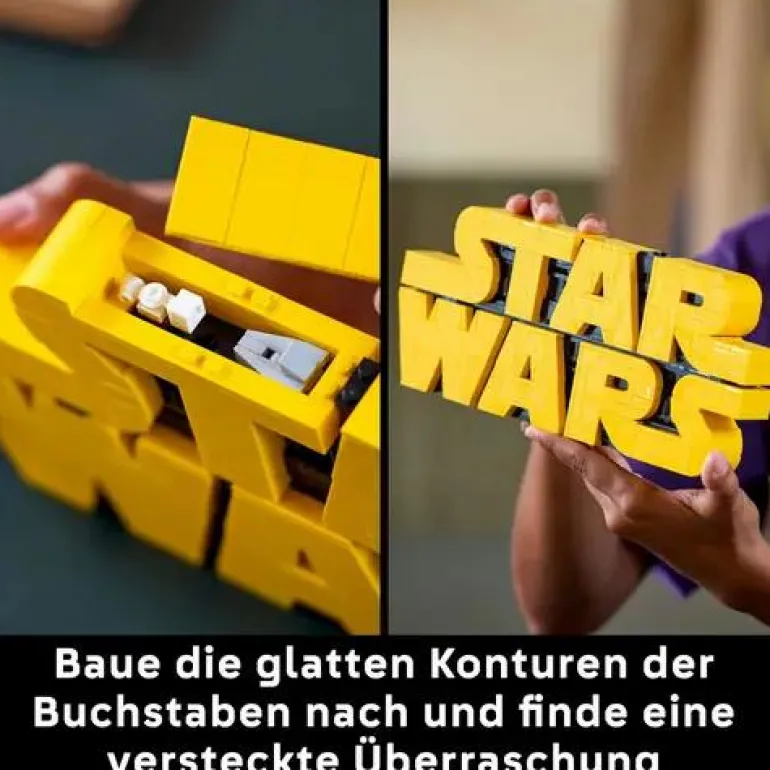 LEGO® Star Wars™ Logo aus LEGO Steinen 75407