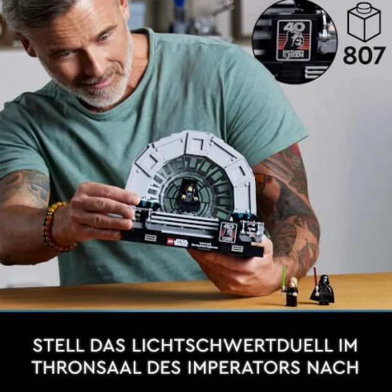 LEGO® Star Wars™ Thronsaal des Imperators™ Diorama