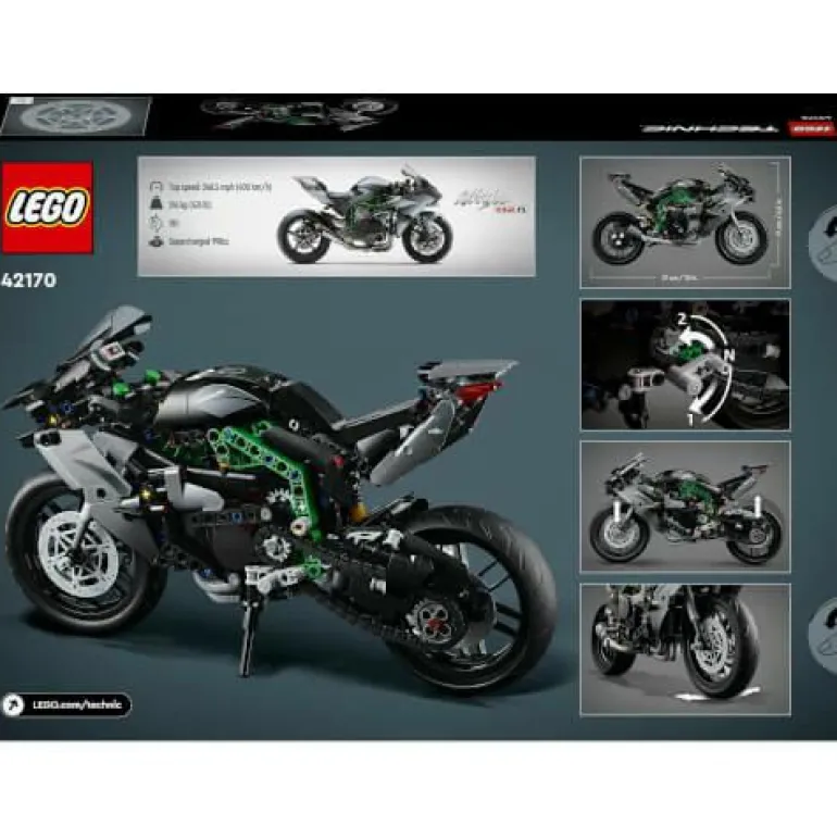LEGO® Technic Kawasaki Ninja H2R Motorrad 42170