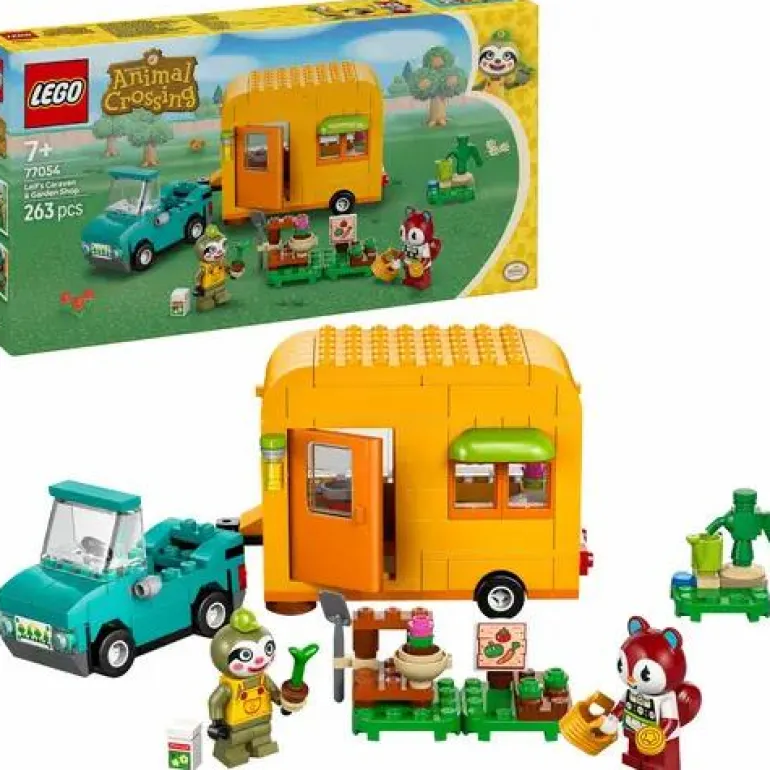 LEGO® Animal Crossing™ Gerds Wohnwagen & Gärtnerei
