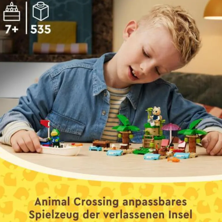 LEGO® Animal Crossing™ Käptens Insel-Bootstour 770