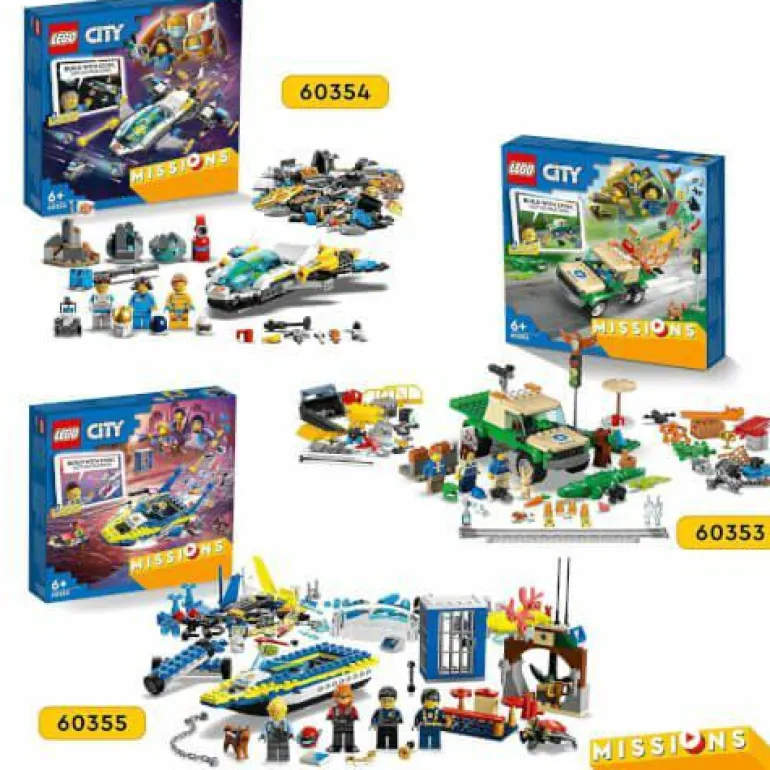 LEGO® City Detektivmissionen der Wasserpolizei 603