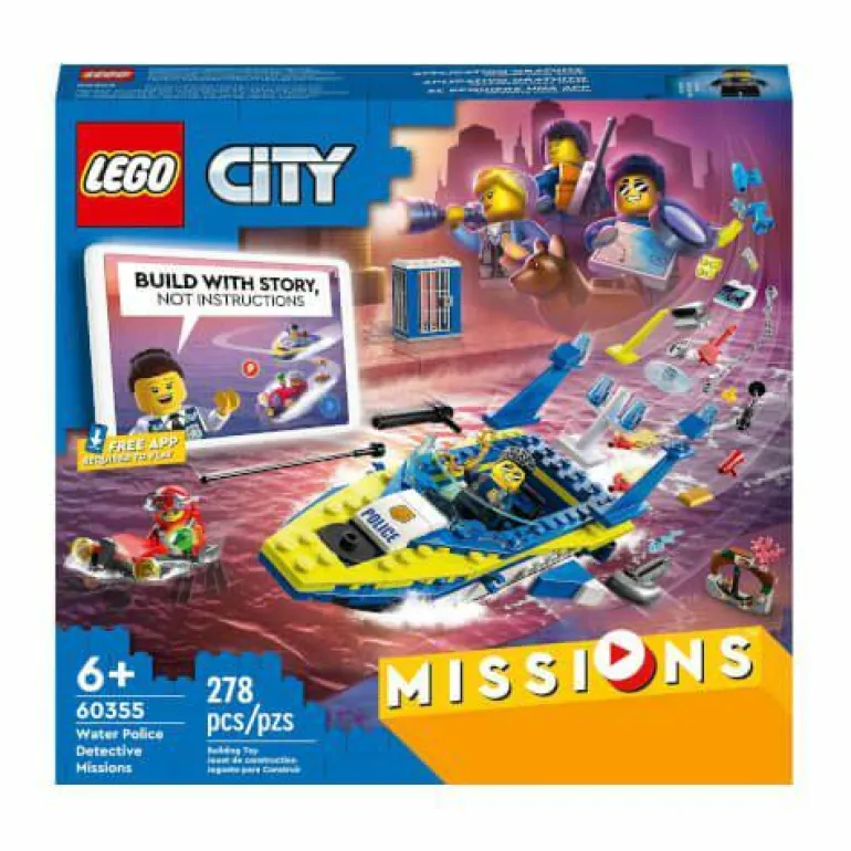 LEGO® City Detektivmissionen der Wasserpolizei 603