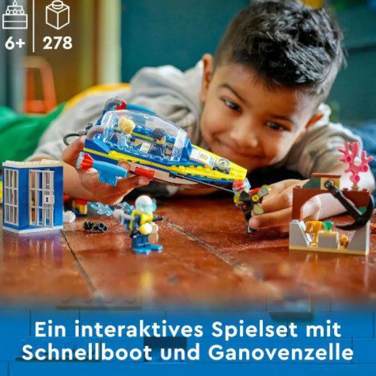 LEGO® City Detektivmissionen der Wasserpolizei 603