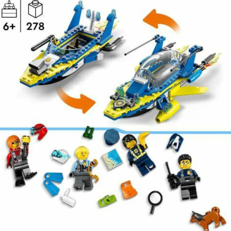 LEGO® City Detektivmissionen der Wasserpolizei 603